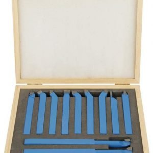 Lot de 11 outils de tour en alliage de carbone 10mm