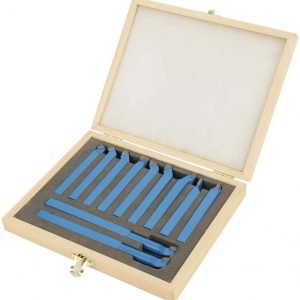 Lot de 11 outils de tour en alliage de carbone