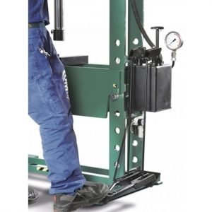 Presse hydraulique d'atelier manuelle Compac HP25 commande à pédale