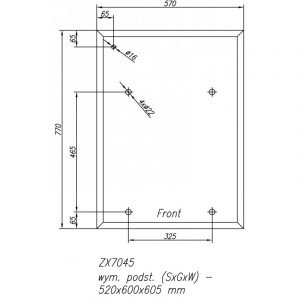 SOCLE ZX7045