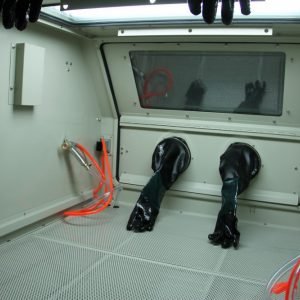 Cabine de sablage 1200L - Double ouverture supérieure – Image 3