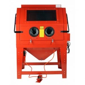 Cabine de sablage 990L rouge