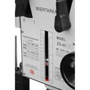 Perceuse à colonne Cormak ZS-40HS 400V Tableau de Commande