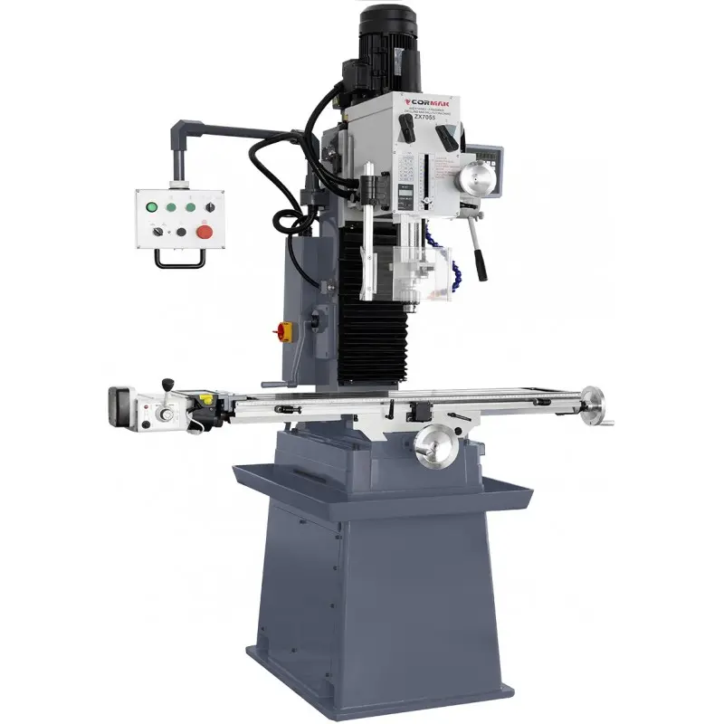Perceuse fraiseuse taraudeuse Cormak ZX7055 avec DRO 02