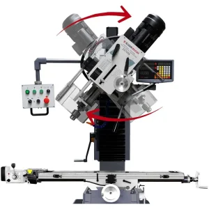 Perceuse fraiseuse taraudeuse Cormak ZX7055 avec DRO 03