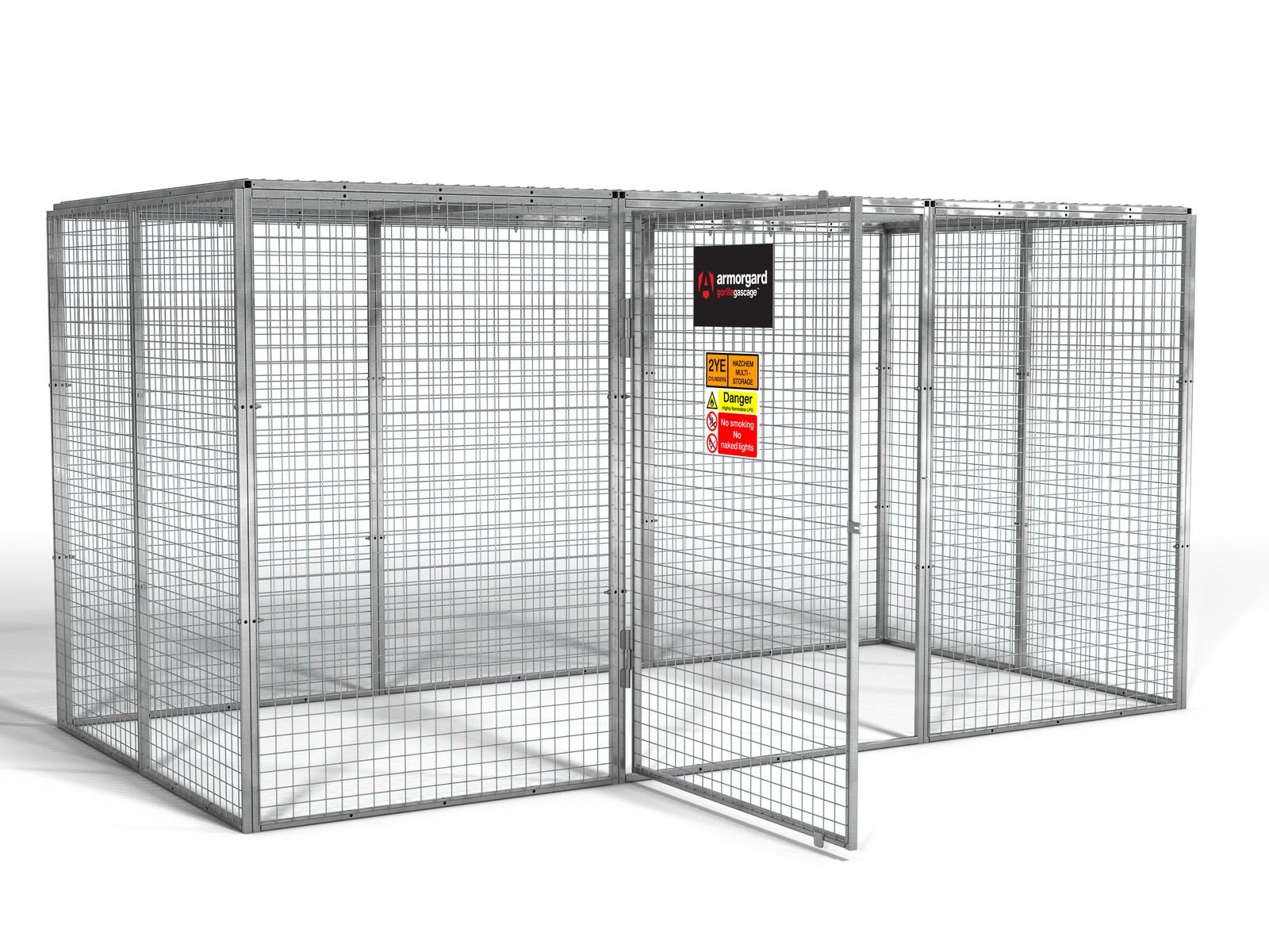 Cage Stockage Bouteilles de gaz - Armorgard GGC17