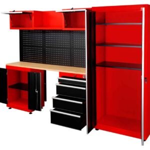 Etabli atelier avec armoires WESS13 Holzmann 07