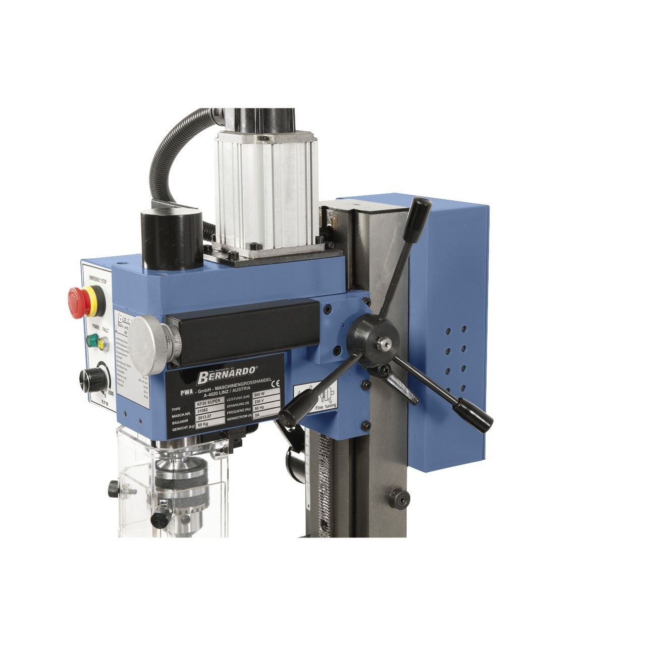 Perceuse fraiseuse Bernardo KF 20 Super - Tete