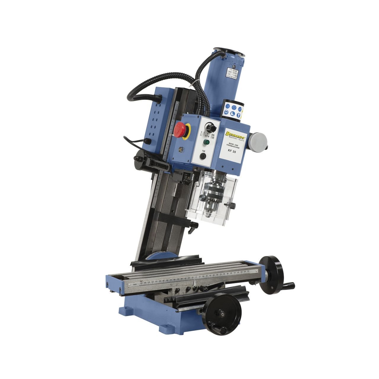 Perceuse fraiseuse Bernardo KF 20 - Tete inclinable