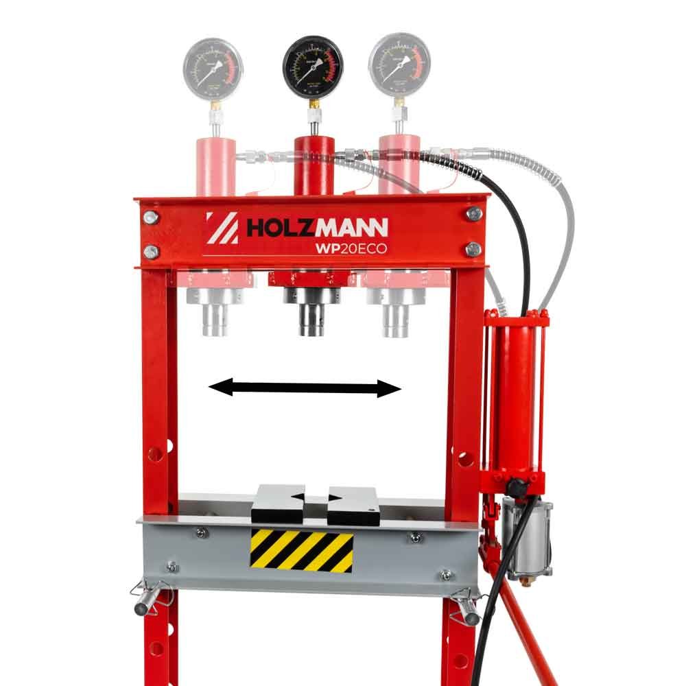 Presse hydraulique Holzmann WP20ECO Zoomé
