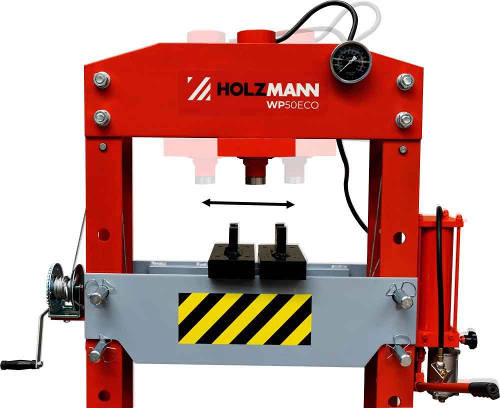 Presse hydraulique Holzmann WP50ECO Zoom