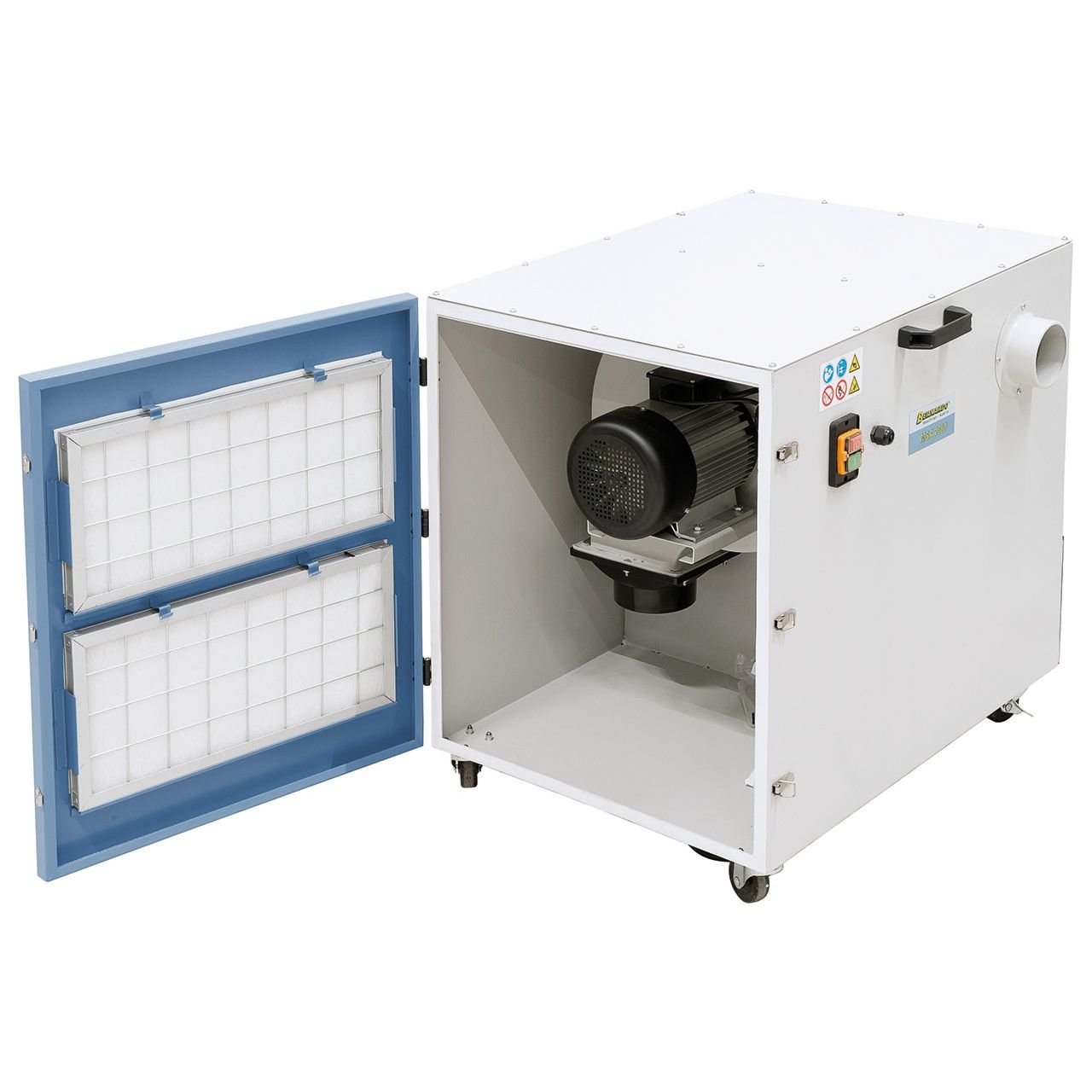 Aspirateur à metaux Bernardo MSA 1500 - 400v Filtre a poussiere integrés