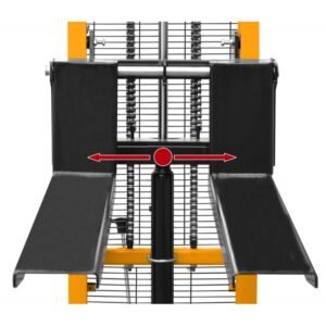 Gerbeur manuel charge 700kg - Hauteur levage 1600mm Fourches