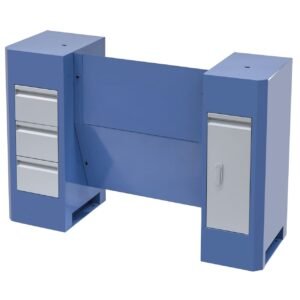 Socle modèle Deluxe Pro pour les tours à métaux et tours combinés Bernardo Profi 650 G