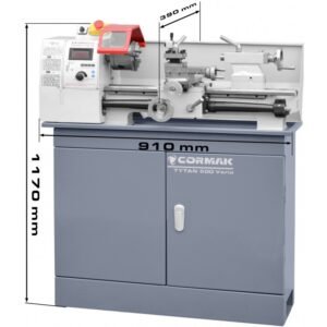 Tour universel Cormak Tytan 500 Vario 230V avec base Dimensions