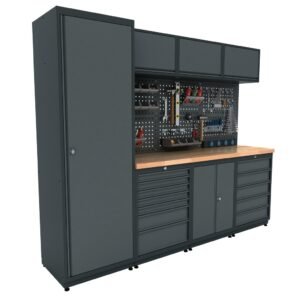 Établi atelier avec armoires Boxoutils Expert Module 3