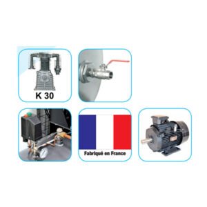 Compresseur 500l 11 bar 7.5cv Prodif bi-etage 02