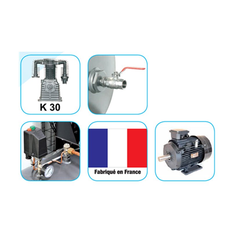 Compresseur 500l 11 bar 7.5cv Prodif bi-etage 02