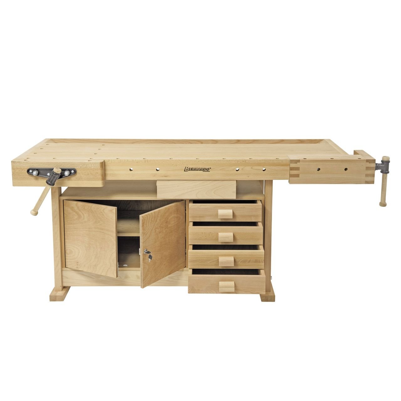 Etabli bois massif Bernardo WB 2100 EB 2 02
