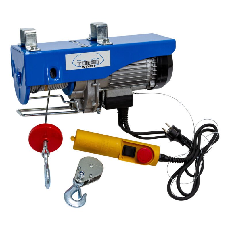 Palan treuil électrique à câble 600kg Torso 230v