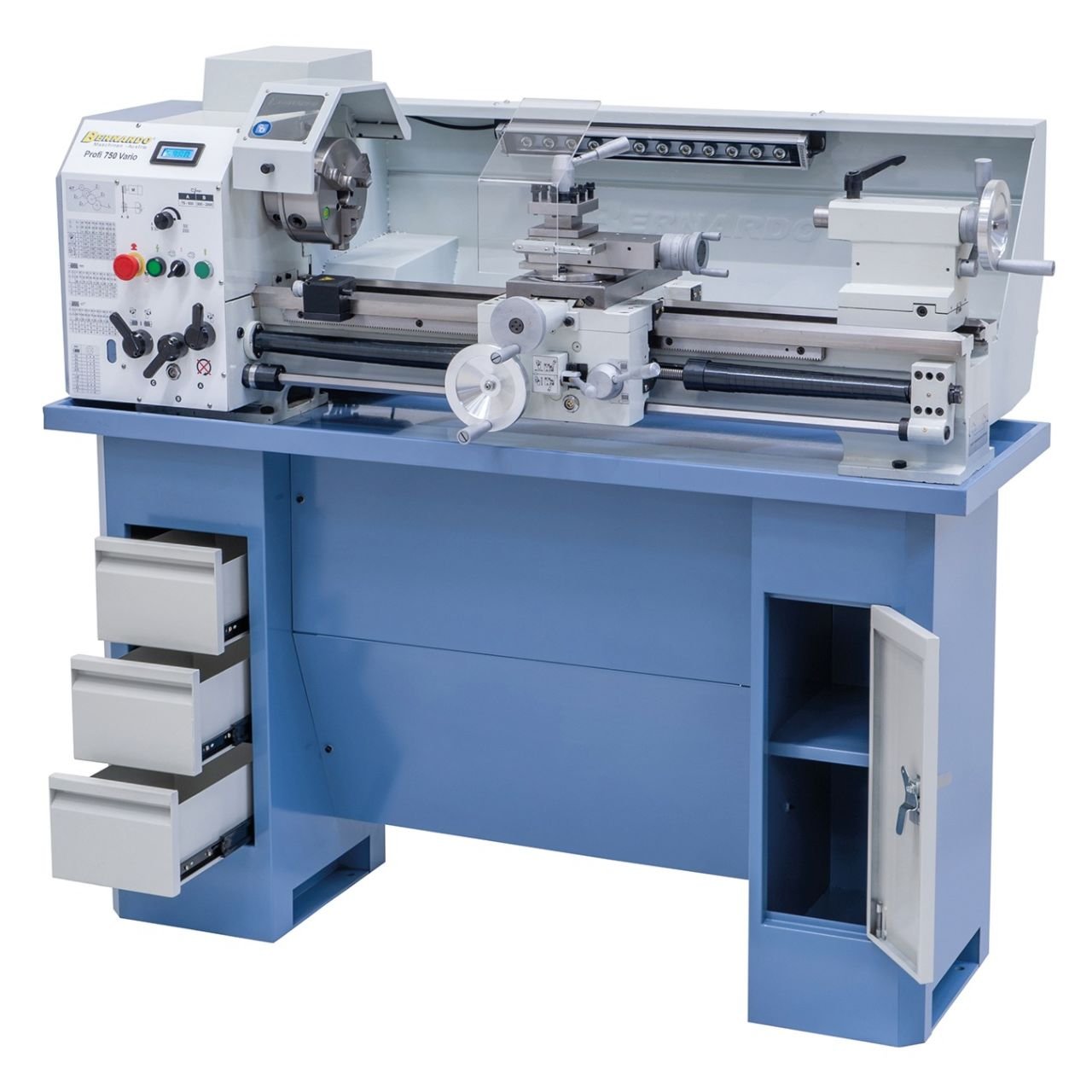 Tour à métaux universel Bernardo Profi 750 Vario 230V Avec Socle en option