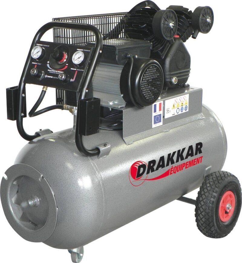 Compresseur 100l 3cv Drakkar