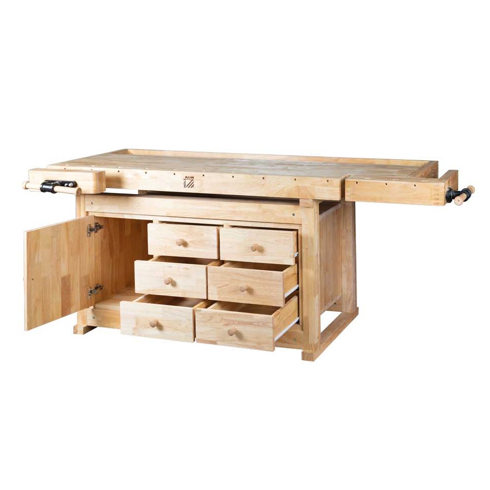 Établi bois massif Holzmann WB210L OutilBox 02