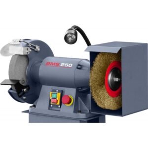 Touret a meule et brosse Cormak BMS250 avec socle 03