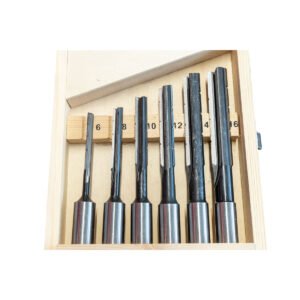 Coffret de 6 mèches mortaiseuse Holzmann LL6LTGR
