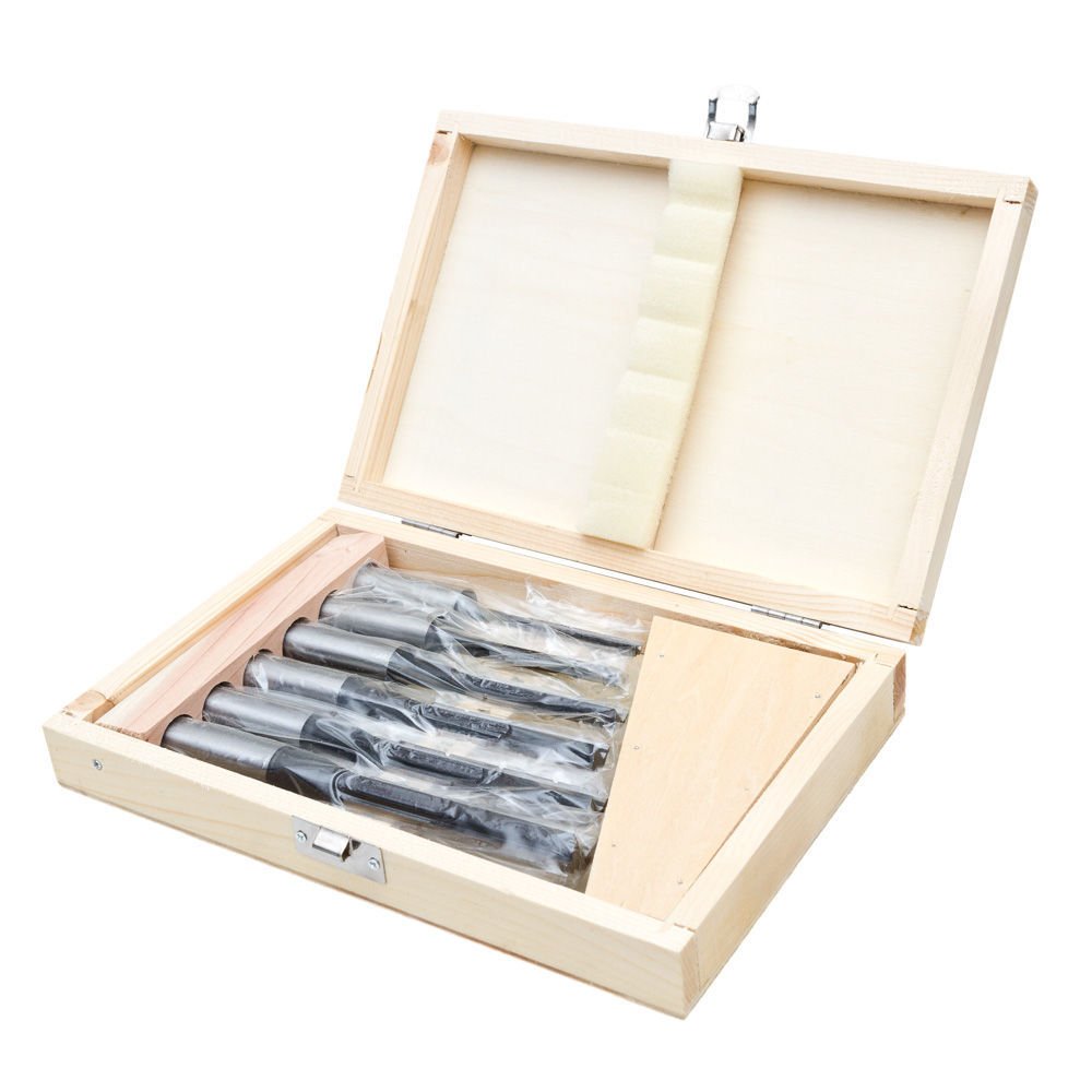 Coffret de 6 meches mortaiseuse Holzmann LL6TLGR