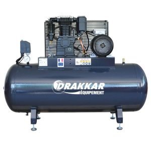 Compresseur professionnel 270L Drakkar 11255