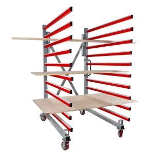 Chariot de séchage mobile double Holzmann TAW140 Outilbox2