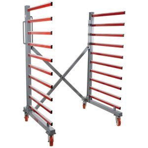 Chariot de séchage mobile double Holzmann TAW76