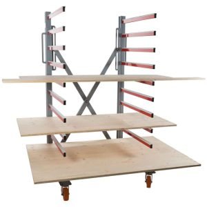 Chariot de séchage mobile double Holzmann TAW76.2