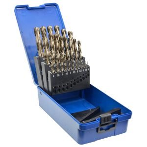 Coffret de forets HSS-G CO8% 1 à 13mm - 25 pièces