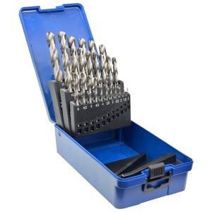Coffret de forets HSS-G DIN 338 1 à 13mm - 25 pièces