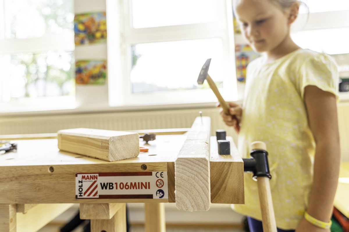 Établi en bois pour enfants Holzmann WB106MINI