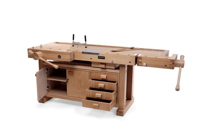 Etabli de menuisier en bois Superb 2100 "COMBO"