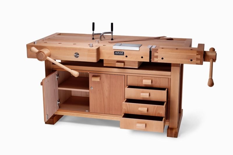 Etabli de menuisier en bois Superb 1700 "COMBO"