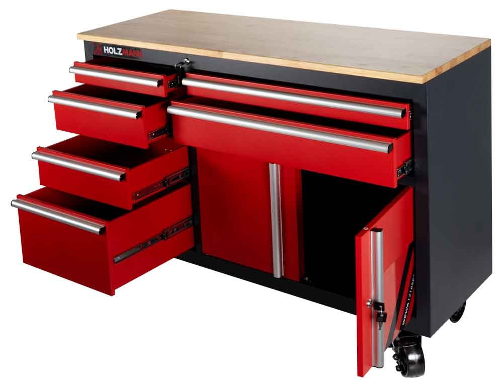 Ensemble établi métallique + table Holzmann WEWA1216SET