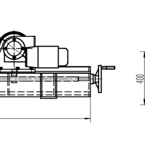 Positionneur à rouleaux avec manivelle SRV 10 TON M+F - 10T
