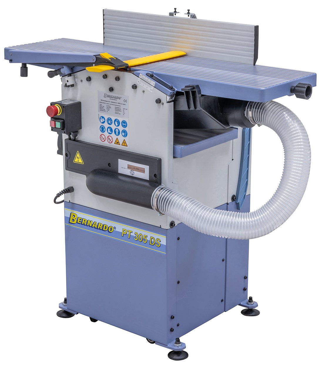 Dégauchisseuse Raboteuse Bernardo PT 305 DS avec aspiration - 230V