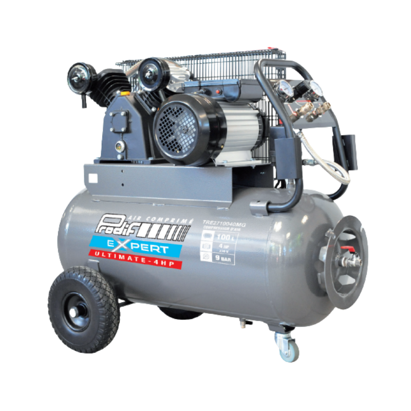 Compresseur professionnelle 100 litres 4cv