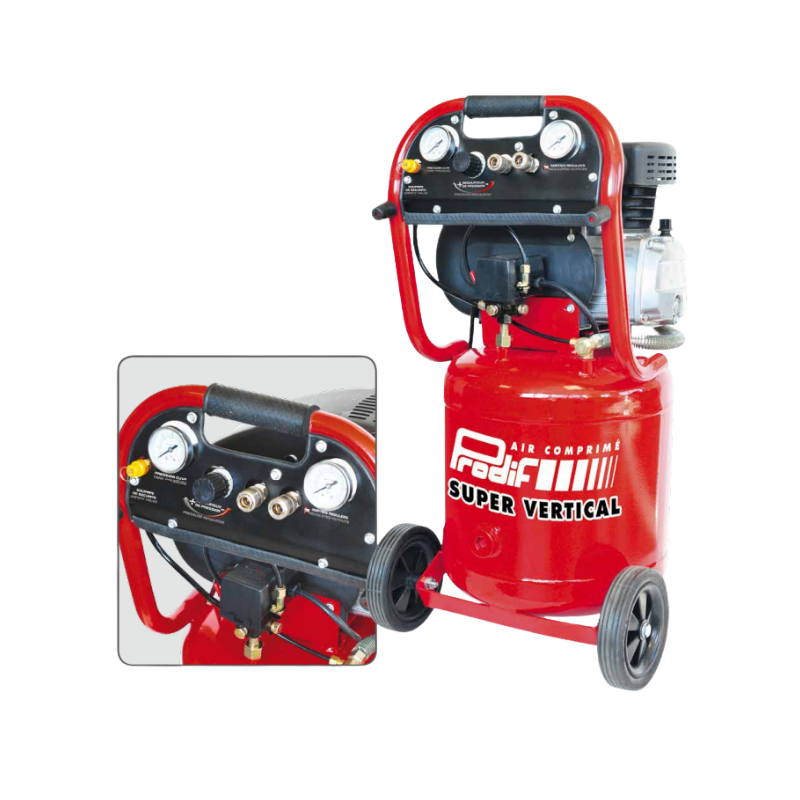 Compresseur lubrifié 40 litres 2,5cv