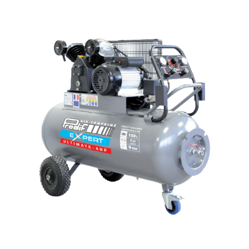 Compresseur professionnel 150 litres 4cv