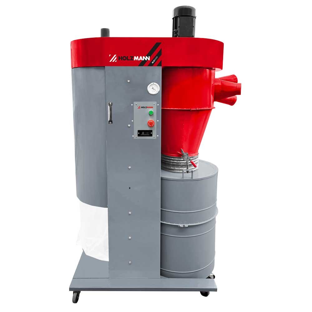 Aspirateur cyclone industriel à copeaux Holzmann RLE 3000 400V