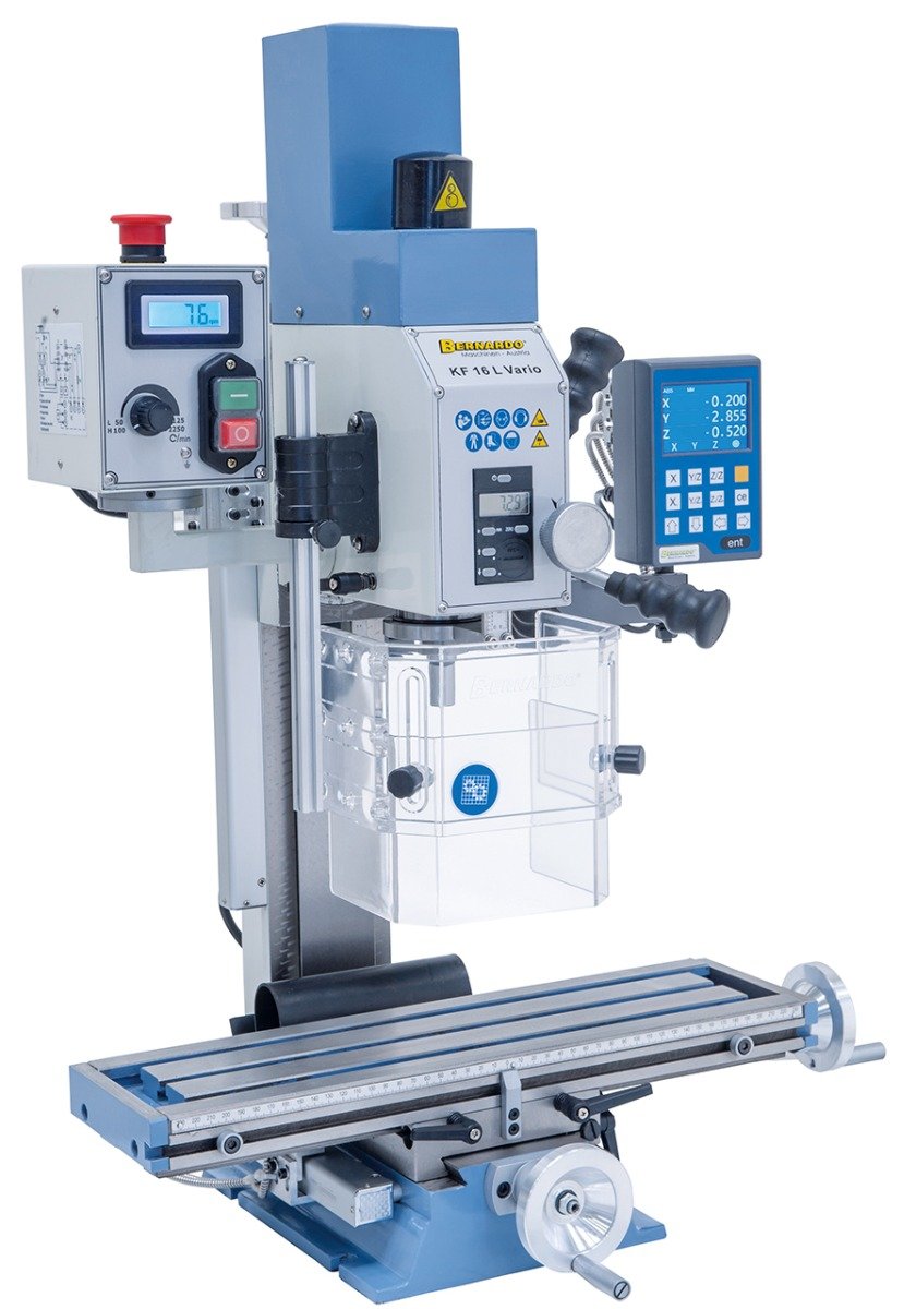 Perceuse-fraiseuses KF 16 L Vario avec indicateur digital 3 axes DT 40